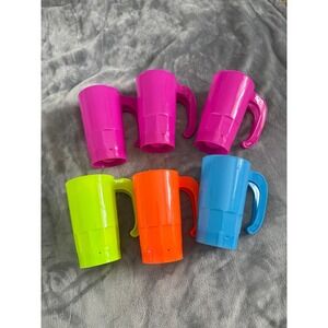 NWOT AAkron 20oz. Color Changing Stackable Beer Steins 6 cups